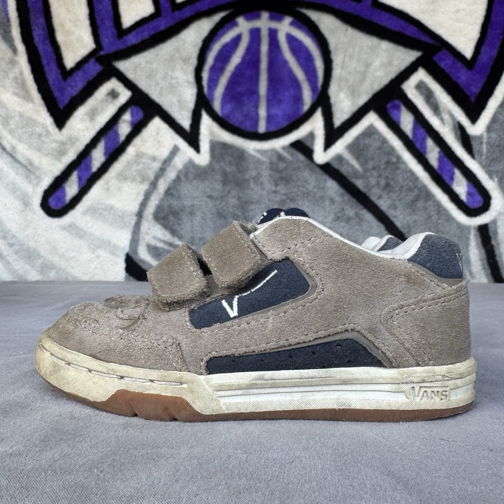 Size 11c - Vans shoes Kids Youth Hayes V Smoke/India Ink